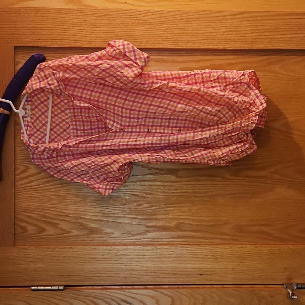 Womens Maurice's twisted bottom blouse Large